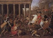 Nicolas Poussin Destruction of the temple of Ferusalem by Titus oil painting reproduction